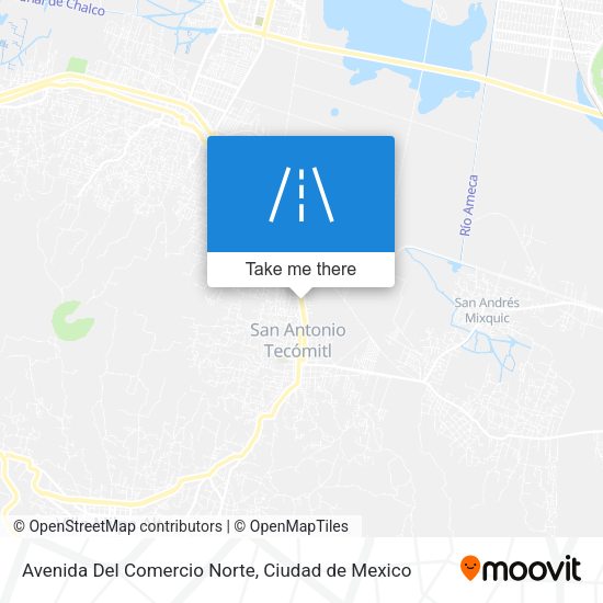 Mapa de Avenida Del Comercio Norte