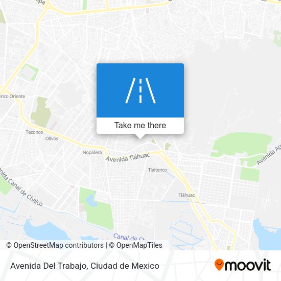 Avenida Del Trabajo map