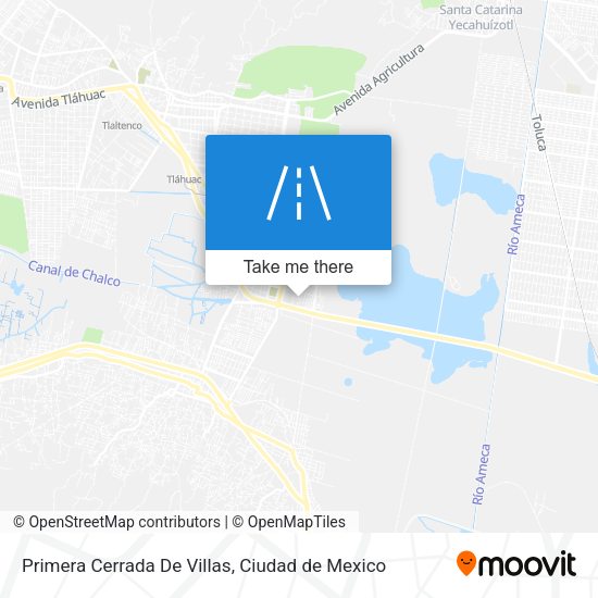 Primera Cerrada De Villas map