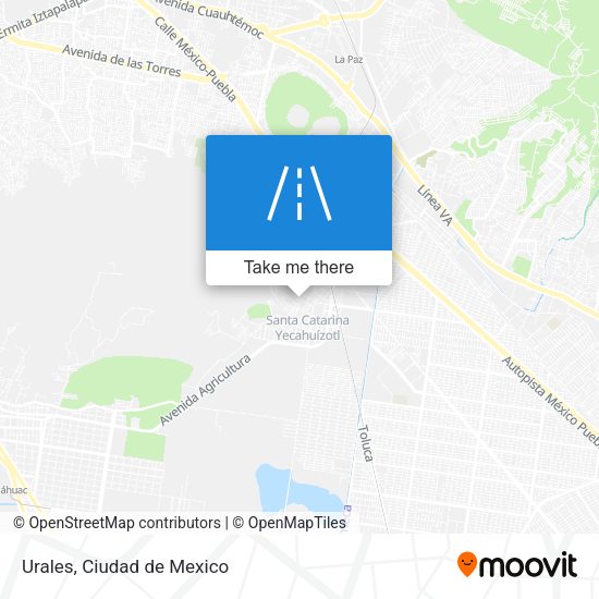 Mapa de Urales