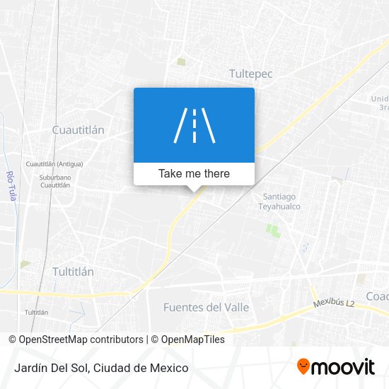 Mapa de Jardín Del Sol