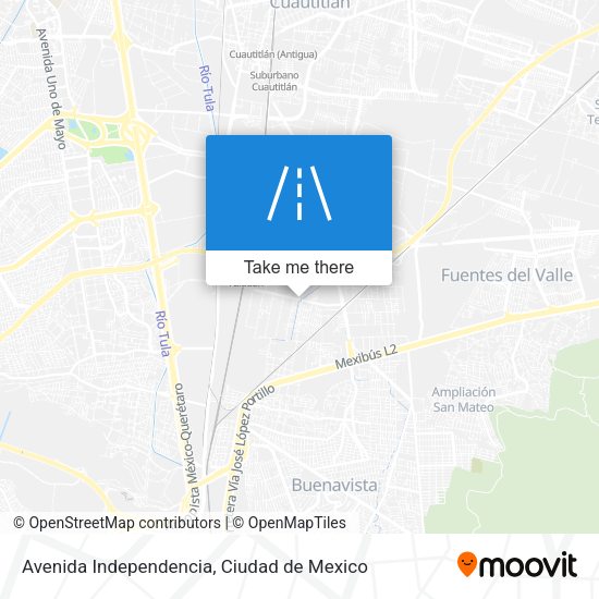 Avenida Independencia map