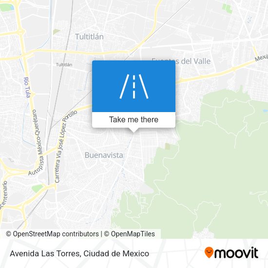 Avenida Las Torres map