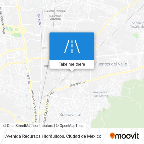 Avenida Recursos Hidráulicos map