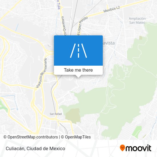 Mapa de Culiacán
