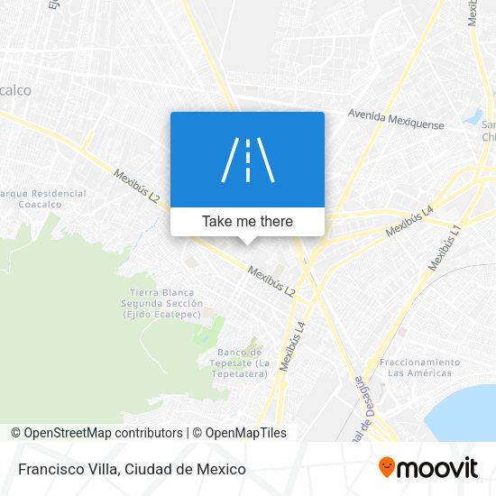 Francisco Villa map