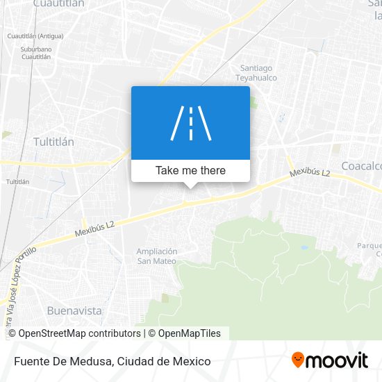 Fuente De Medusa map