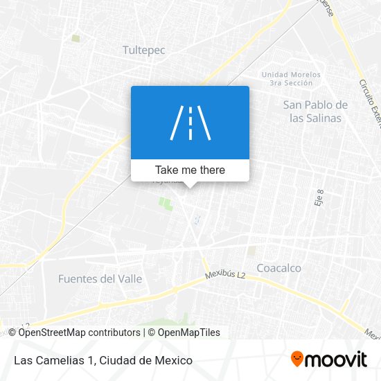 Las Camelias 1 map