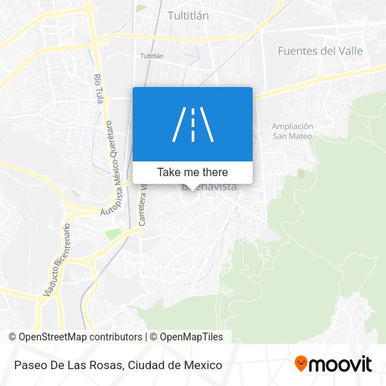 Mapa de Paseo De Las Rosas