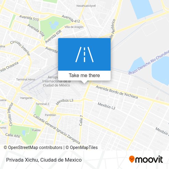 Privada Xichu map