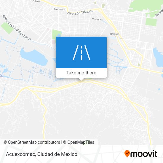 Mapa de Acuexcomac