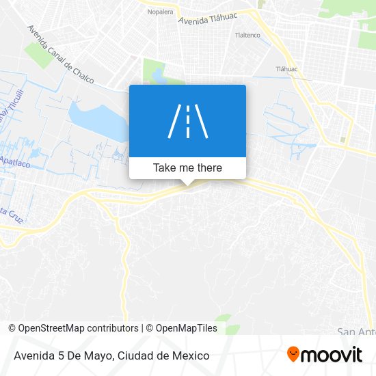 Mapa de Avenida 5 De Mayo