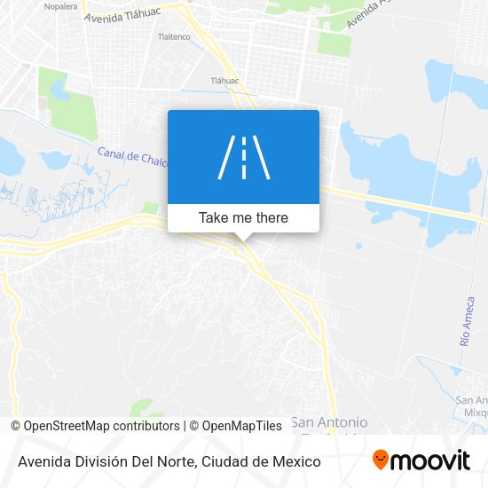 Avenida División Del Norte map