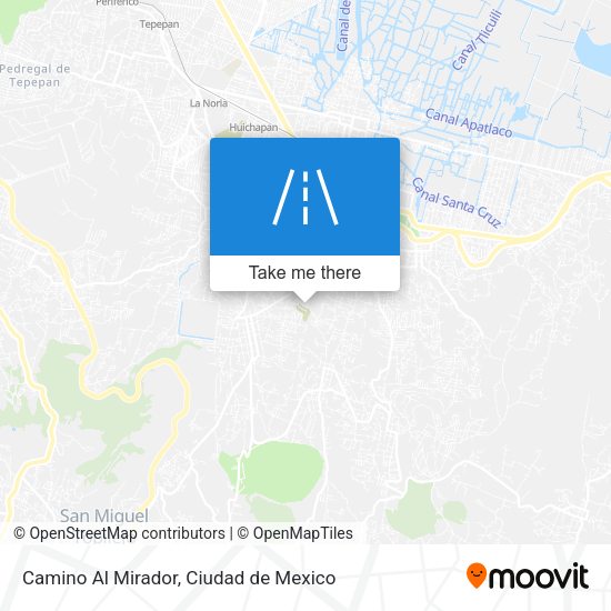Mapa de Camino Al Mirador