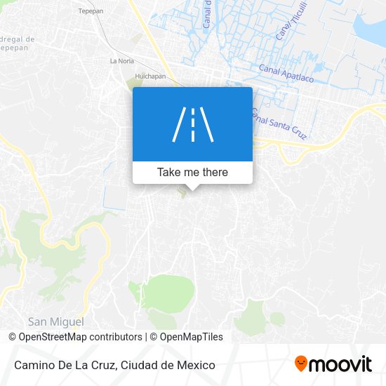 Mapa de Camino De La Cruz