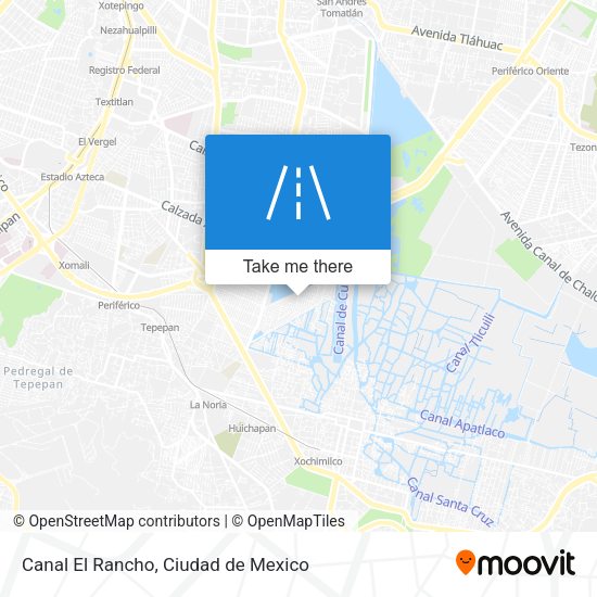 Mapa de Canal El Rancho