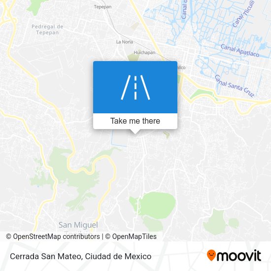 Cerrada San Mateo map