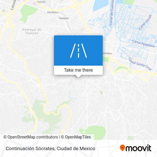 Continuación Sócrates map