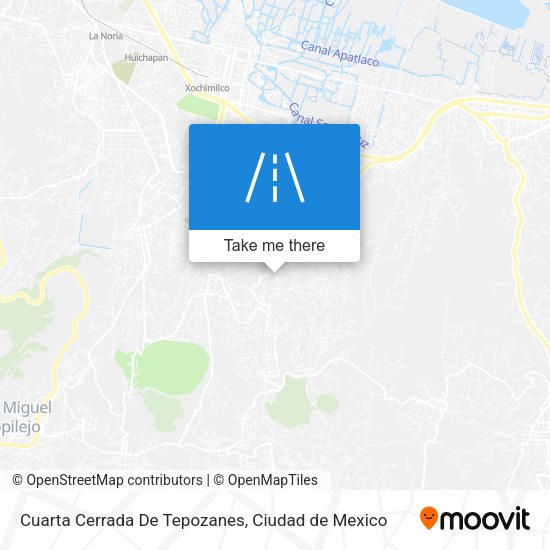 Cuarta Cerrada De Tepozanes map