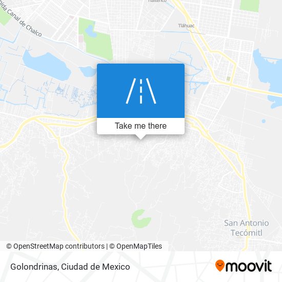 Mapa de Golondrinas