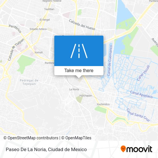 Paseo De La Noria map