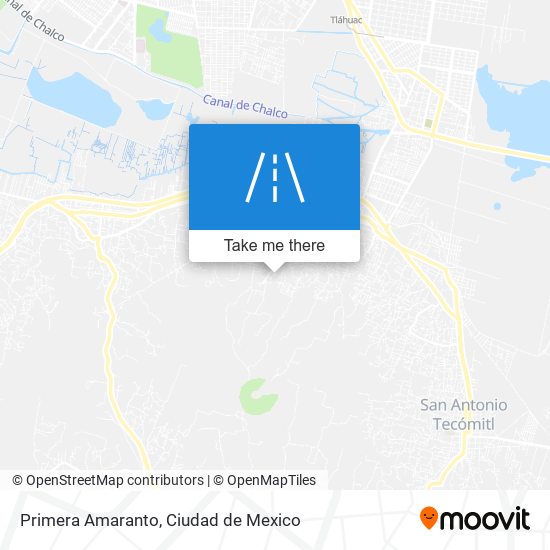 Primera Amaranto map