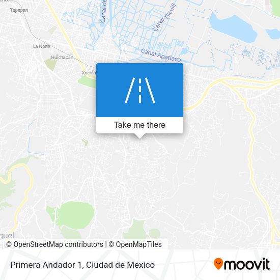 Primera Andador 1 map