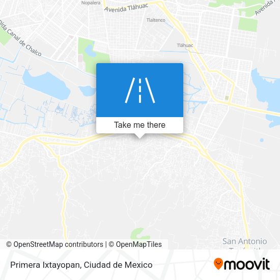 Primera Ixtayopan map