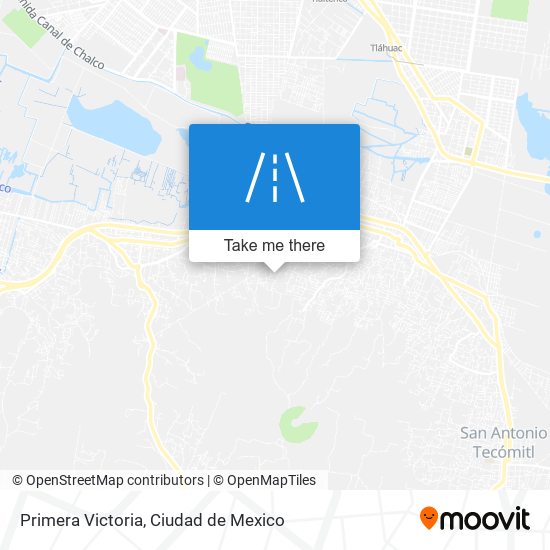 Primera Victoria map