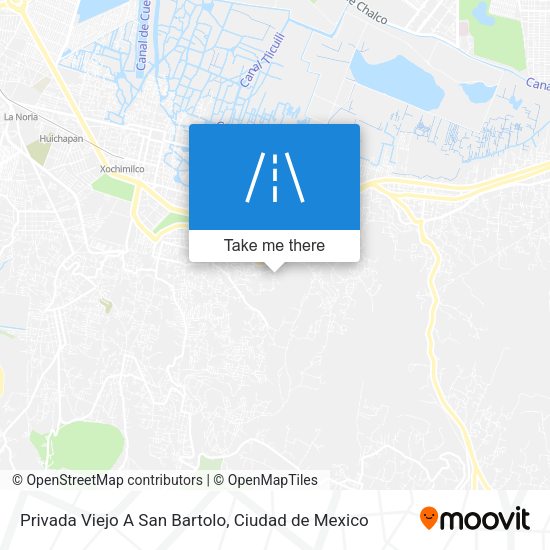 Privada Viejo A San Bartolo map