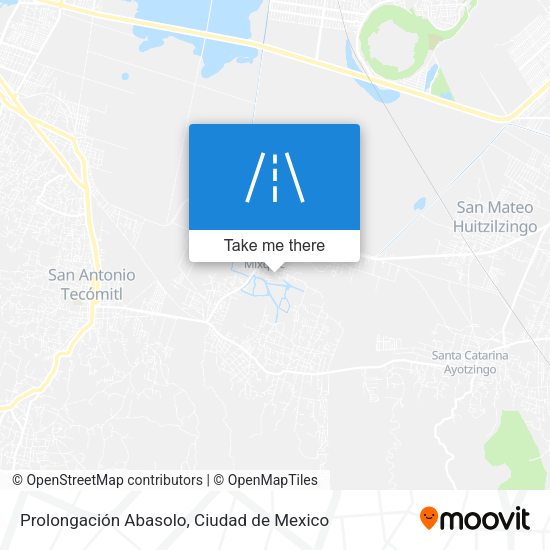 Prolongación Abasolo map