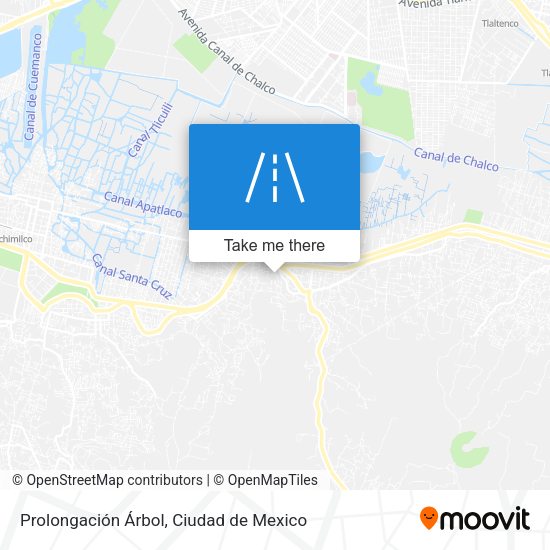 Mapa de Prolongación Árbol