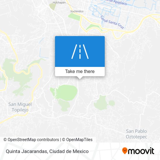 Quinta Jacarandas map