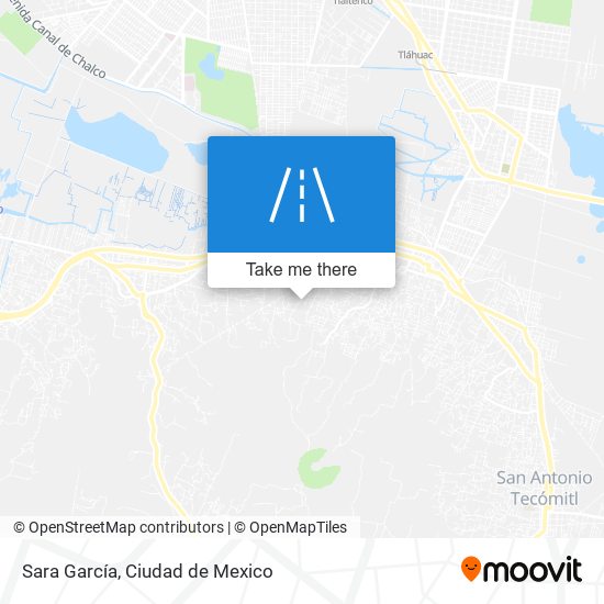 Mapa de Sara García