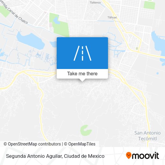 Mapa de Segunda Antonio Aguilar