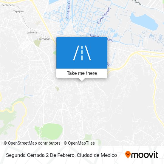 Segunda Cerrada 2 De Febrero map