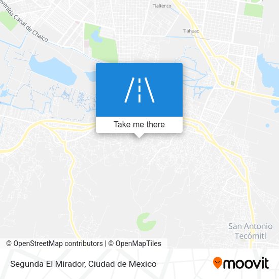 Segunda El Mirador map