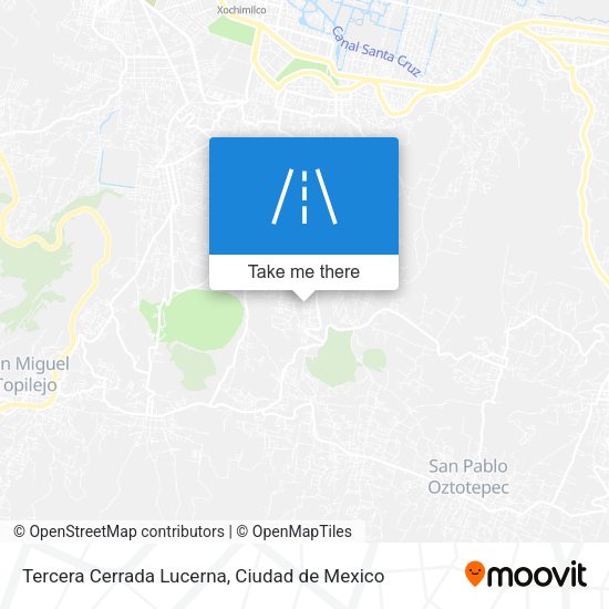 Tercera Cerrada Lucerna map