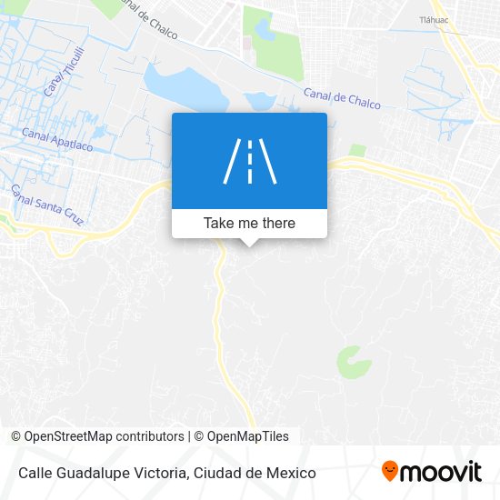 Calle Guadalupe Victoria map