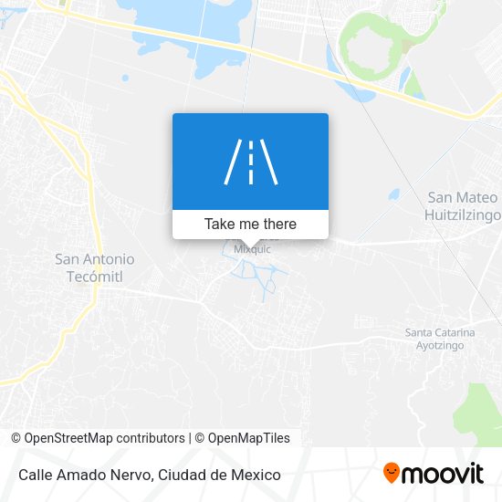 Calle Amado Nervo map