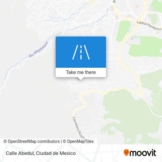 Calle Abedul map
