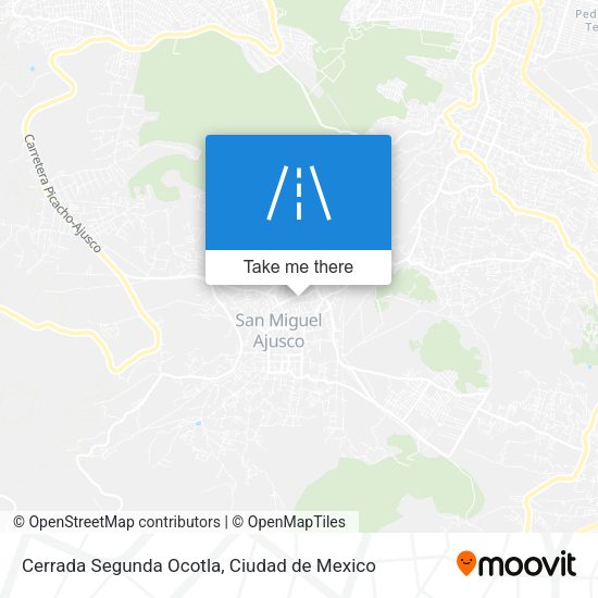 Cerrada Segunda Ocotla map