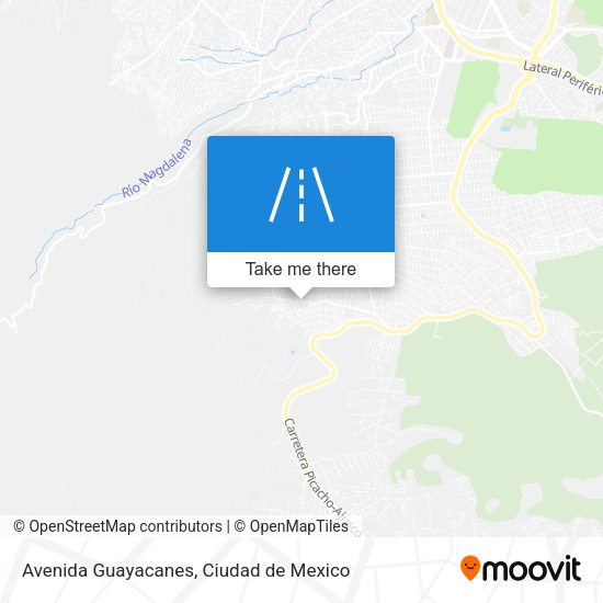 Avenida Guayacanes map