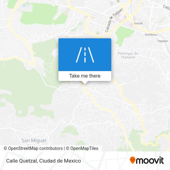 Calle Quetzal map