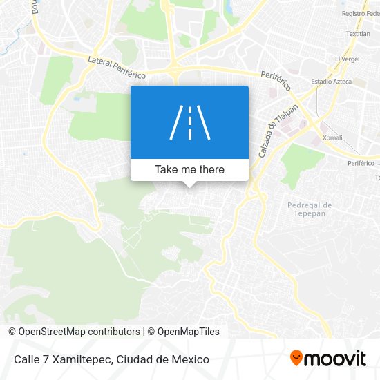 Calle 7 Xamiltepec map