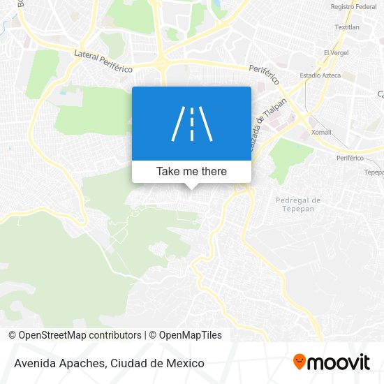 Mapa de Avenida Apaches