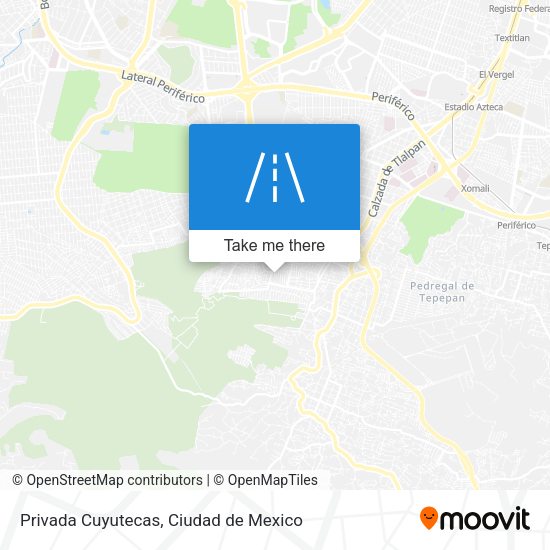 Mapa de Privada Cuyutecas