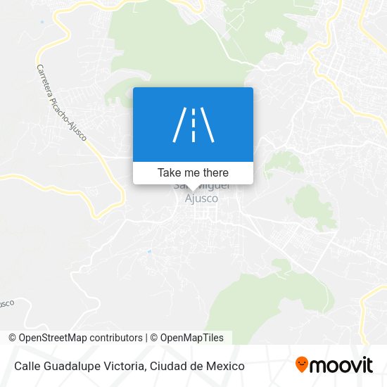 Mapa de Calle Guadalupe Victoria
