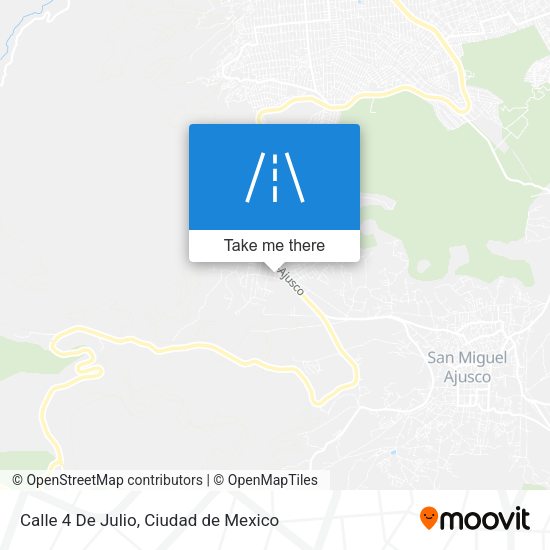 Calle 4 De Julio map