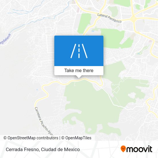 Mapa de Cerrada Fresno